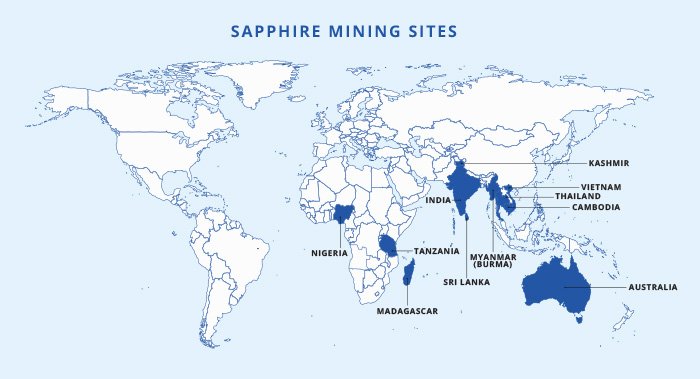sapphire map